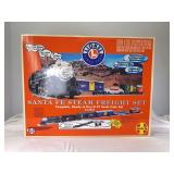 Modern Lionel O Gauge 31916 Santa Steam Freight Set in shipper