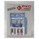 Piko G Scale No. 62207 Dr. Goldstein Pharmacy, unbuilt, complete in open box Mint