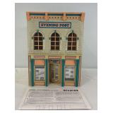 Piko G Scale No. 62206 Evening Post Newspaper layout accessory building