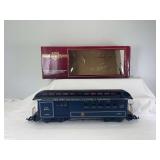 Bachmann Big Haulers G Scale Item #97143 B&O Royal Blue combine w/sliding door No. 1063 in box