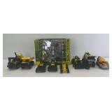 Tonka construction vehicles, Maisto, Tootsie Toy, Gear Box John Deere Wayne gas pumps