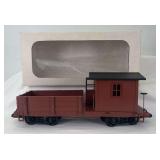 Hartland Locomotive Works G Scale Part# 05003 work caboose, undecorated in original box