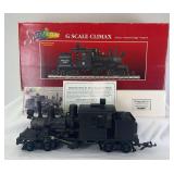 Bachmann Spectrum G Scale Item #81181 25 ton narrow gauge Class B Climax Pardee & Curtin style in box painted/undec.