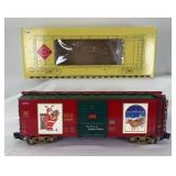 Aristo-Craft #1 Gauge 1:29 G Scale ART-46025 North Pole & Snowflake RR steel box car in original box