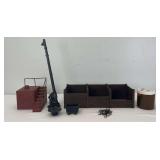 Piko G Scale No. 62076 Coaling Station assembled layout accessory building