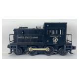 Postwar Lionel O Gauge No. 41 United States Army Transportation Corps diesel switcher locomotive