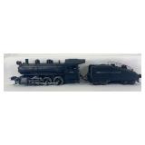Prewar Lionel O Gauge 902B No. 227 0-6-0 semi-scale steam switcher and Pennsylvania tender with bell