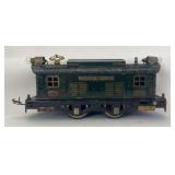 Prewar Lionel O Gauge 253 dark green 0-4-0 electric locomotive mixed-trim