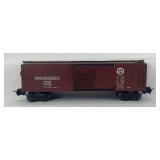 Prewar Lionel O Gauge No. X2954 Pennsylvania semi-scale box car, nicely restored