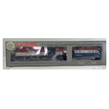 Modern Lionel O Gauge 8665 Bangor and Aroostook GP-9 diesel locomotive and matching caboose in original box