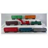 Marx O Gauge 3/16" scale 34178, 467110, 13975, 467110, 21913, 2532, 347100, red plastic crane