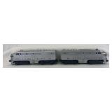 Postwar Lionel O Gauge No. 2033 Union Pacific Alco diesel locomotive A units, powered and dummy