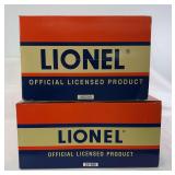 Modern Lionel Officially Licensed Products, Eastwood Automobilia 325500 and 337500 in original boxes