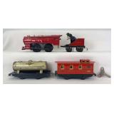 Prewar Lionel O Gauge No. 1532 Mickey Mouse W/U 1506 0-4-0 steam locomotive and 1509 animated tender with 1515 and 1517