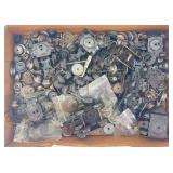 Huge group of Marx O Gauge 3/16" scale wheels, O Gauge wheels, axles, frames assemblies, weights,
