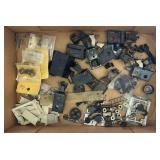 Prewar and postwar Lionel O Gauge coupler conversions, binding post nuts, crane hook, crane cranks, stanchions, milk car doors, etc. parts or restoration