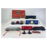 Postwar Lionel O Gauge X6014, 6456, 3459, 3650, 3361, 3424 freight trains