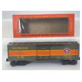 Postwar Lionel O Gauge 6464-450 Great Northern box car, Unrun Mint in original Hillside, NJ window box