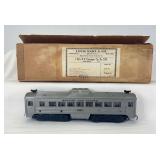 Postwar Marx O Gauge 2124 Boston and Maine Railroad Passenger Car in original box, powered unit