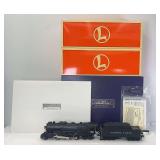 Modern Lionel O Gauge 18053 Century Club 726 Berkshire 2-8-4 steam locomotive and tender in original shipper