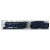 Prewar Lionel O Gauge 226E 2-6-4 steam locomotive with 2226WX Lionel Lines tender with whistle