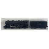 Prewar Lionel O Gauge No. 1666 2-6-2 die-cast steam locomotive and 1654T Lionel Lines tinplate tender