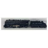 Marx O Gauge electric 1666 2-4-2 New York Central steam locomotive with slopeback tender