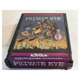 1984 ACTIVISION PRIVATE EYE FOR ATARI 2600