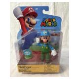 NEW SUPER MARIO ICE LUIGI WITH ICE FLOWER