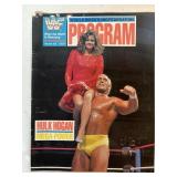 1989 WWF PROGRAM, #165, HULK HOGAN MEGA POWER