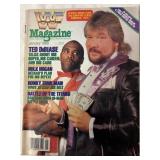 WWF MAGAZINE, JANUARY 1988, HART