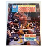1990 WWF PROGRAM, #178, HULK HOGAN HEEDS TO THE WA