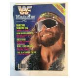 WWF MAGAZINE DECEMBER 1987,  MACHO MADNESS, SAVAGE