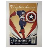 MARVEL COMICS CAPTAIN AMERICA #4 NEVER GIVE UP