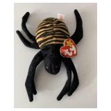 TY BEANIE BABIES SPINNER THE SPIDER BIRTHDAY 10-28