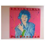 PAT BENATAR INVINCIBLE LP 1985 INSTRUMENTAL ALBUM