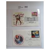 ELVIS FIRST DAY STAMP 1993, SPACE CHALLENGER 1983