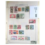 JAMAICA STAMP OLD COLLECTION LARGE LOT WEST INDIES