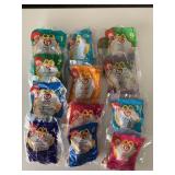 TY MCDONALD BEANIE BABIES 1999 SET 1-12