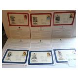 1996 SUMMER GAMES STAMPS 6 FIRST DAY ISSUE 100th