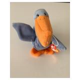 TY BEANIE BABIES SCOOP THE PELICAN BIRTHDAY 7-1-19