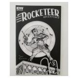 IDW COMICS THE ROCKETEER ADVENTURES #1 BLACK & WHI