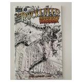 IDW COMICS THE ROCKETEER HOLLYWOOD HORROR #2 COVER