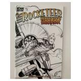 IDW COMICS THE ROCKETEER HOLLYWOOD HORROR #1 COVER