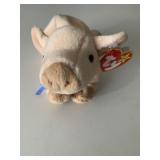 TY BEANIE BABIES KNUCKLES THE PIG BIRTHDAY 3-25-19