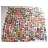 STAMPS LOT 200+ FOREIGN WORLD LOOSE COLLECTION VTG