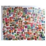 STAMPS LOT 200+ FOREIGN WORLD LOOSE COLLECTION VTG