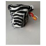 TY BEANIE BABIES ZIGGY THE ZEBRA BIRTHDAY 12-24-19