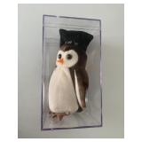 TY BEANIE BABIES WISE GRADUATION OWL DATE OF BIRTH