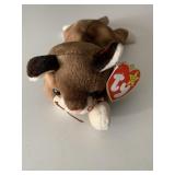 TY BEANIE BABIES POUNCE THE CAT BIRTHDAY 8-28-1997